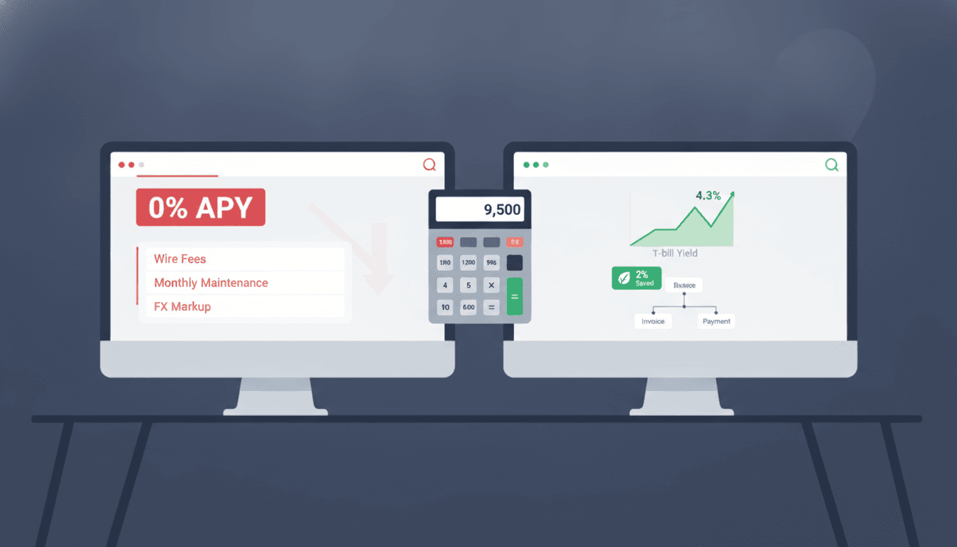 What Your Business Bank Is Costing You in Yield, Fees, and Engineering Hours